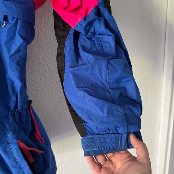 Vintage Columbia Sportswear Nylon Outerwear Large Radial Sleeve Windbreaker Ski - Picture 7 of 16
